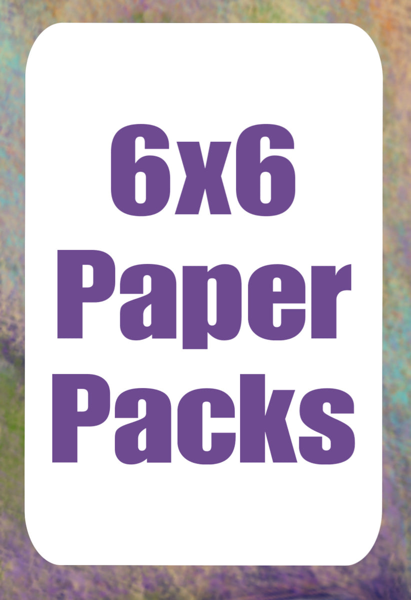 Inkdotpot 25 Sheets Baby Theme Scrapbook Paper Pad 6x6, Single
