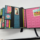 Graphic 45 Lets get artsy - step-by-step Tutorial: Handmade 8.5" x 8.5" x 4" Mini Album