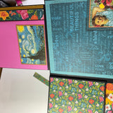 Graphic 45 Lets get artsy - step-by-step Tutorial: Handmade 8.5" x 8.5" x 4" Mini Album