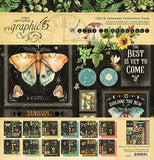 Graphic 45 * Life is Abundant * 12x12 double sided scrapbooking paper pack with stickers