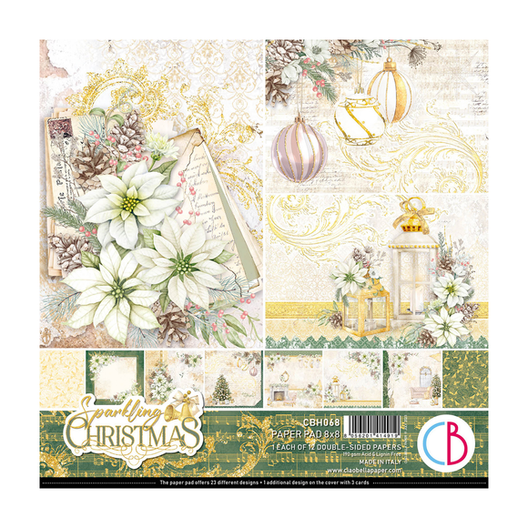 Ciao Bella, Sparkling Christmas Paper Pad 8