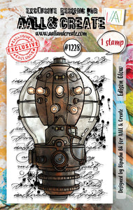 AALL And Create A7 Photopolymer Clear Stamp Set - Edison Glow