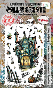 AALL And Create A6 Photopolymer Clear Stamp Set - Howler's House