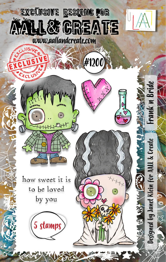 AALL And Create A7 Photopolymer Clear Stamp Set - Frank n Bride