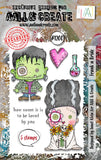 AALL And Create A7 Photopolymer Clear Stamp Set - Frank n Bride