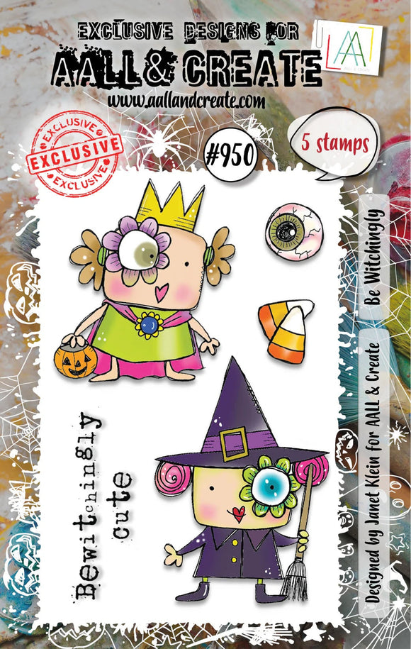 AALL And Create A7 Photopolymer Clear Stamp Set - Be Witchingly