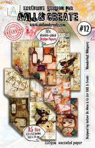 AALL And Create Design Double-Sided Cardstock A5 10/Pkg - Wanderlust Whispers