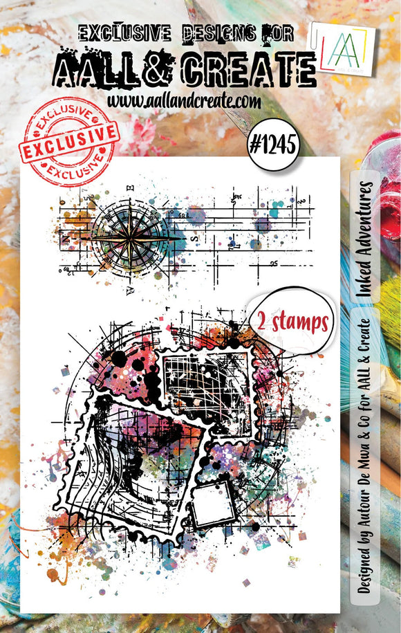 AALL And Create A7 Photopolymer Clear Stamp Set - Inked Adventures