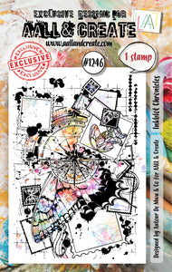 AALL And Create A7 Photopolymer Clear Stamp Set - Inkblot Chronicles