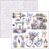 Ciao Bella, Morning In Provence, Fussy Cut Pad 6"x6" 24/Pkg