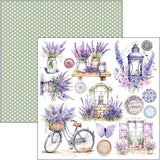 Ciao Bella, Morning In Provence, Fussy Cut Pad 6"x6" 24/Pkg