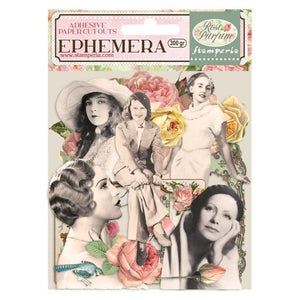 Stamperia, Ephemera - Rose Parfum Frames and Ladies