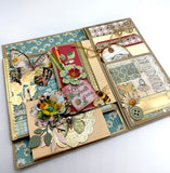 Mini Album Tutorial - Stamperia - DAISY ART   10.5x8.5x3