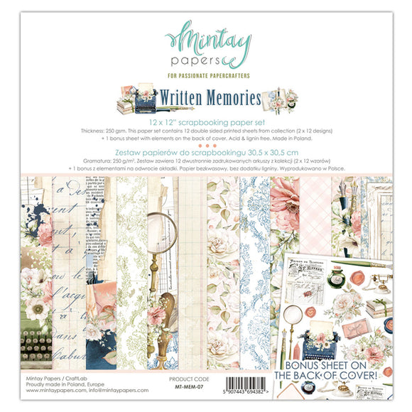 How to Make a 12x12 Scrapbooking Album ~ Mintay Precious Moments