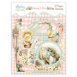 Mintay Paper Elements- Spring Is Here, 27 pcs