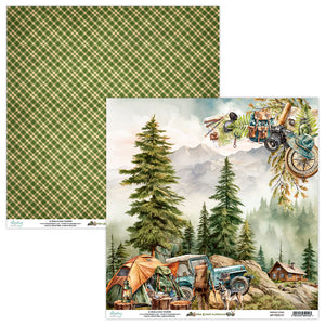 Mintay 12 x 12 paper Single sheet- The Great Outdoors 01