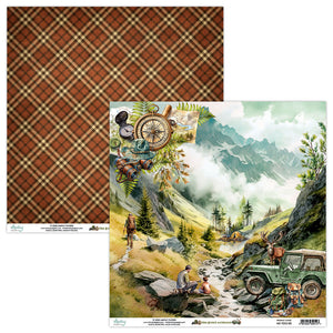 Mintay 12 x 12 paper Single sheet- The Great Outdoors 03