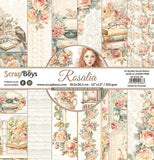 ROSALIA, scrapboys, 12 double sided 12x12, scrapbooking paper pack