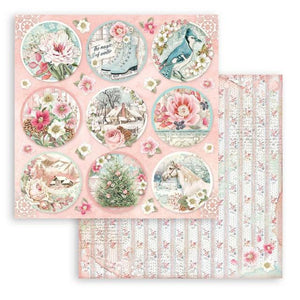 Sweet winter, 12"x12" Double Face single sheet Stamperia