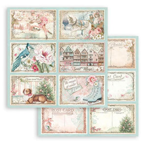 Sweet winter, 12"x12" Double Face single sheet Stamperia