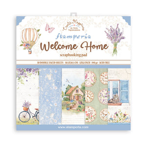 scrapbooking Pad 10 sheets 12x12 - Create Happiness Welcome Home