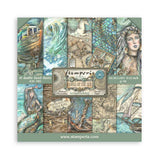 Songs of the Sea, 8"x8" Scrapbooking paper pad 10 sheets - Stamperia