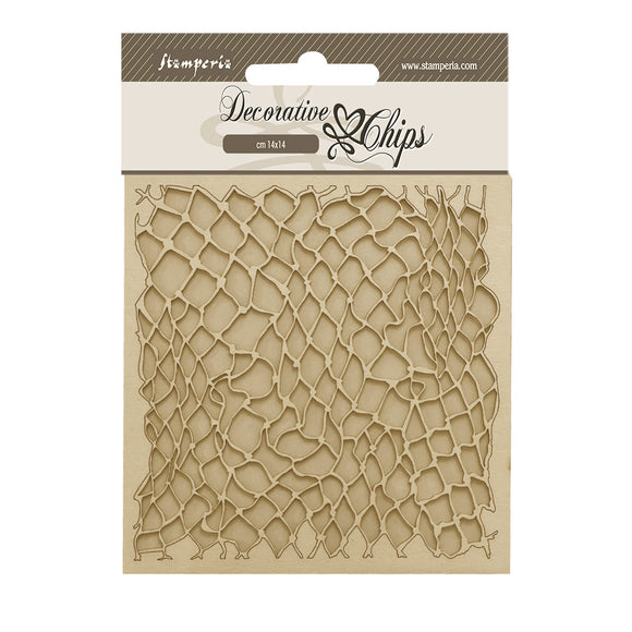 Songs of the Sea, Decorative Chips - Net- Stamperia