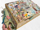 Mini Album Tutorial - Stamperia - DAISY ART   10.5x8.5x3
