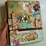 A "catch all" mini album or Folio tutorial for Any Collection, featuring Mintay Christmas Blessings and Autumn Splendor