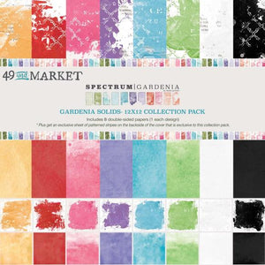 49 and Market, Spectrum Gardenia Solids 12x12 paper pack