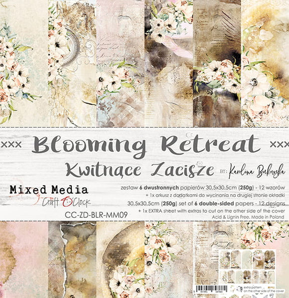 BLOOMING RETREAT, Craft O Clock, Paper Collection Set 12