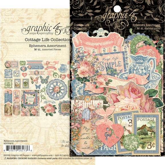 Graphic 45 Paper Pack - 12x12 - Life is Abundant