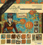 graphic 45 * Steampunk Spells * Deluxe Collector's Edition 12x12