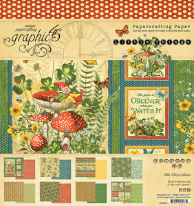 Graphic 45 * Little Things * 8x8 double sided scrapbooking paper pack