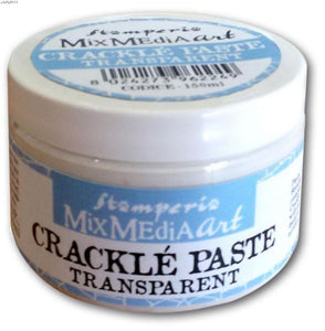 Stamperia Transparent  Crackle Paste 150ml