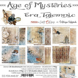 AGE Of MYSTERIES - a set of papers 8x8 Craft O'Clock
