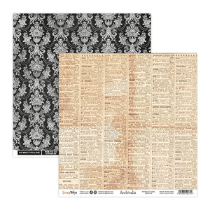 Archivalia, Scrapboys  12x12  Double Sided Designer Scrapbooking Single Sheet , Cardstock