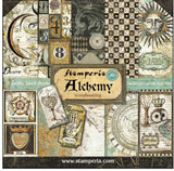 Alchemy Stamperia Double-Sided Paper Pad 12"X12" 10/Pkg Alchemy, 10 Designs/1 Each