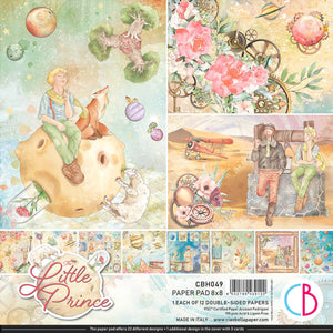 Ciao Bella, The Little Prince  - COLLECTION Pack 8"X8"  12/Pkg Double-Sided Paper