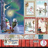 Ciao Bella, NORTHERN LIGHTS Double-Sided Paper Pad 12"X12" 12/Pkg