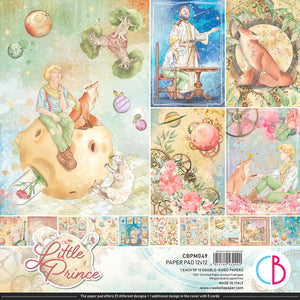 Ciao Bella, The Little Prince  - 12"X12"  12/Pkg Double-Sided Paper CBPM046