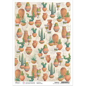 Ciao Bella, Sonora,  Rice Paper A4 The Cactus Lover