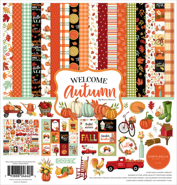 Carta Bella  Welcome Automn 12X12 collection Kit