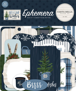 Carta Bella,  Welcome winter, collection Ephemra