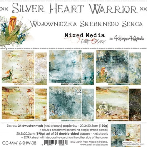 SILVER HEART WARRIOR - A SET OF PAPERS  8