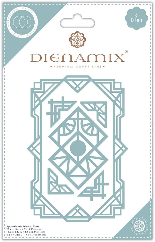 Dienamix - A5 Deco Frame- Cutting Die