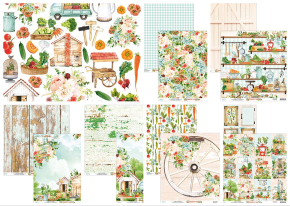 Mintay *** COUNTRY FAIR  *** 12 x12  Set of 7 single sheets