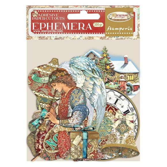 Stamperia, Ephemera  - Christmas Greetings