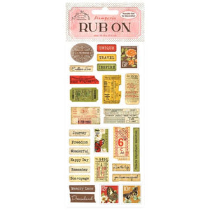 Rub-On - Create Happiness - Labels