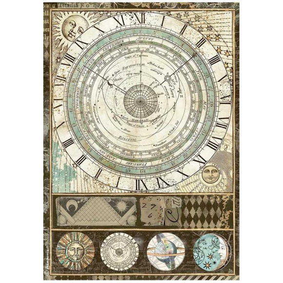 Alchemy, A4 Rice Paper,  astrolabe
